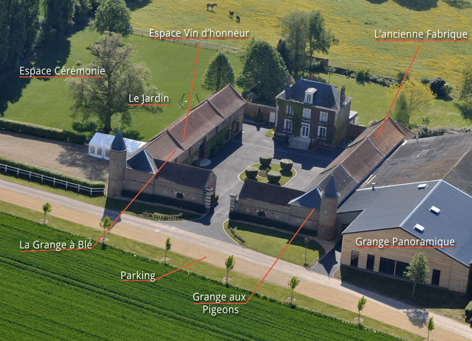 Plan Granges du Bel Air