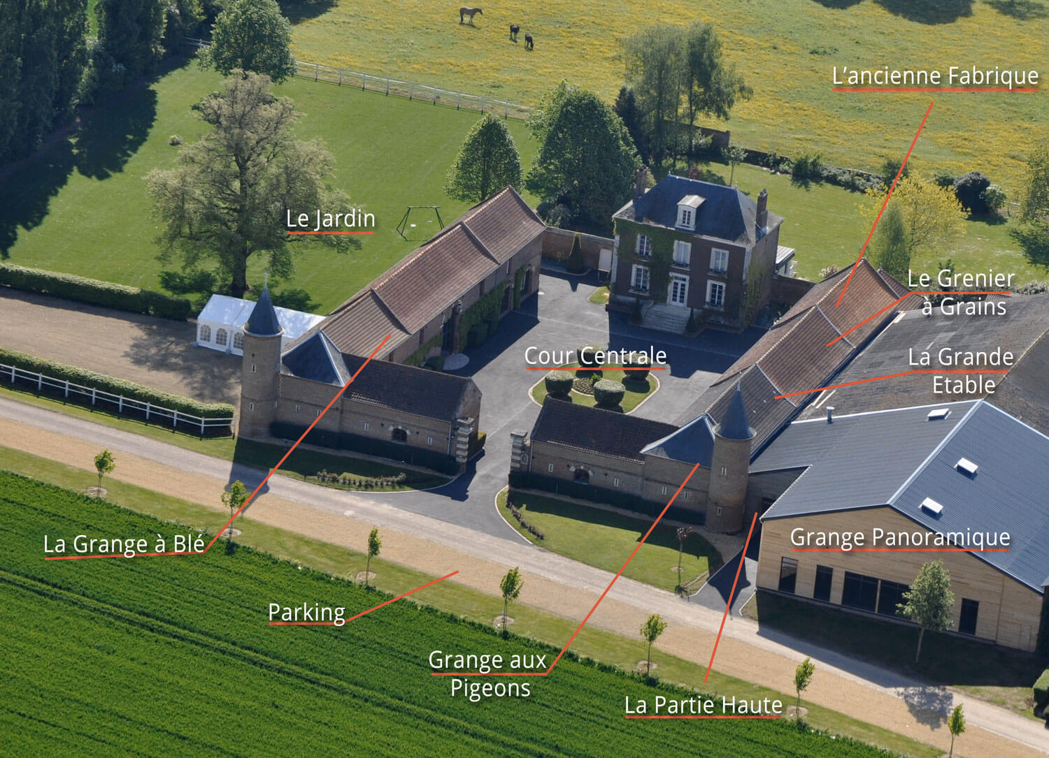 Plan Granges du Bel Air